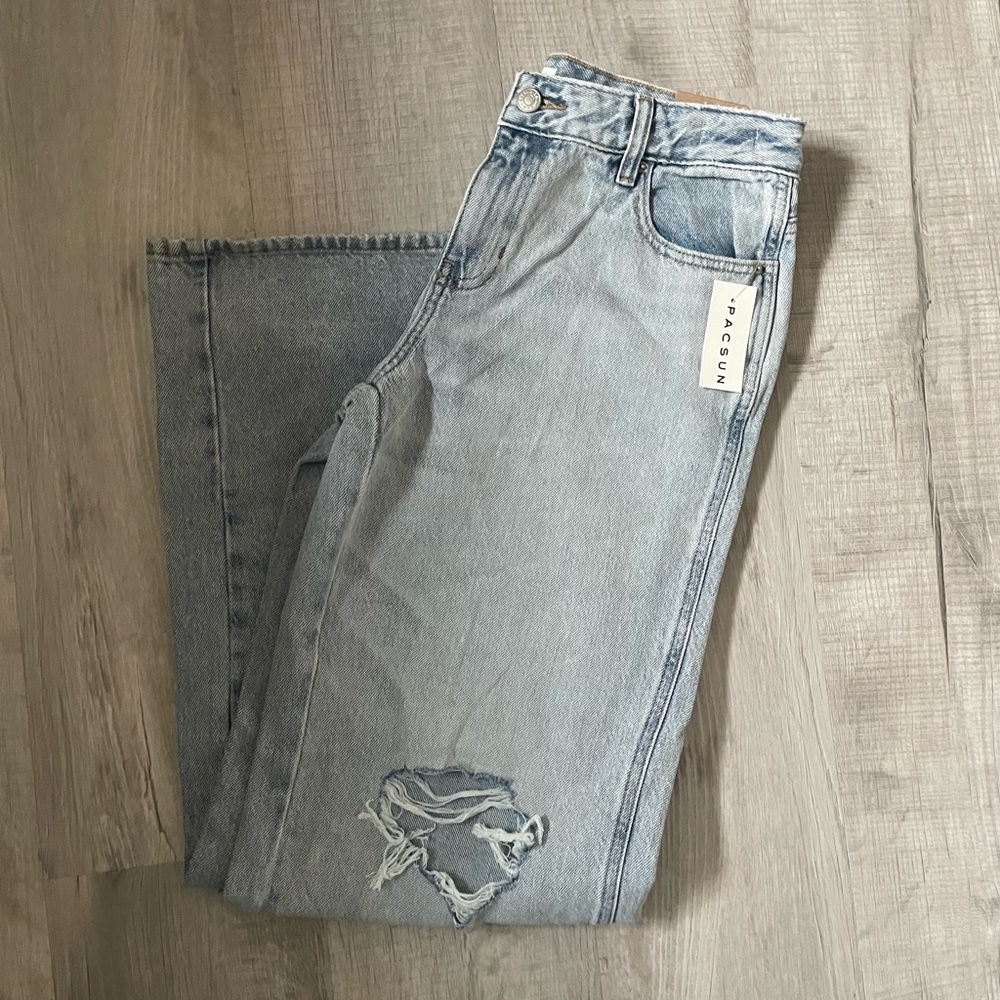 PacSun Light Wash Straight Leg Jeans